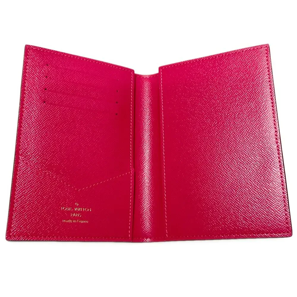Louis Vuitton Couverture Passport Vivienne Accessory Case M80858 Monogram Pink